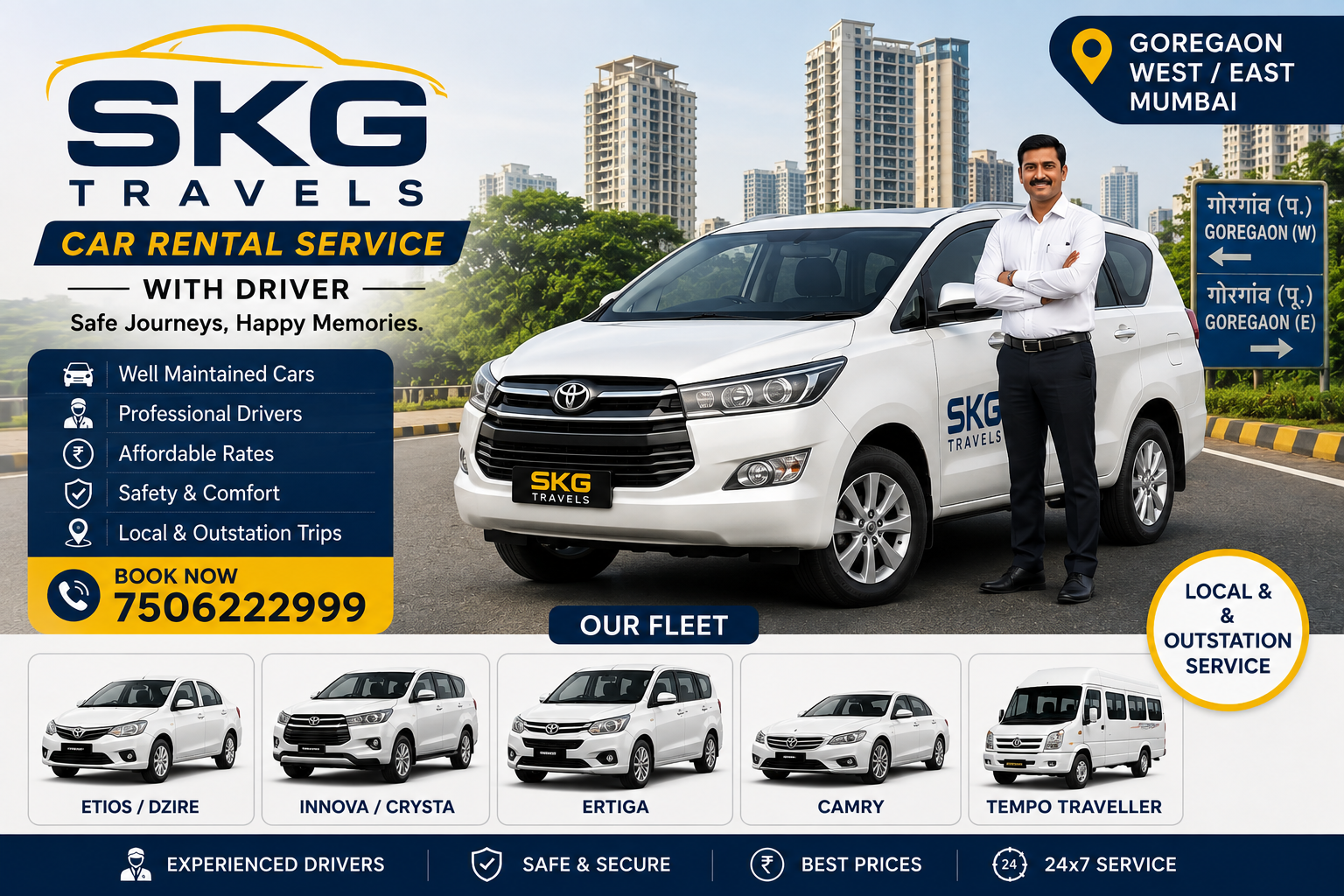 Car Rental in Andheri West/East
