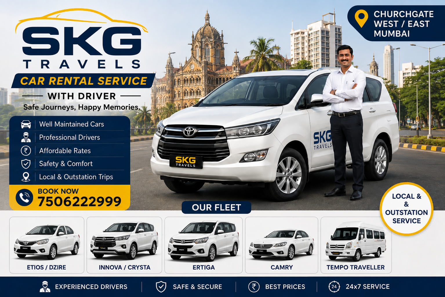 Car Rental in Charni Road East / West Car Rental in Charni Road East / West